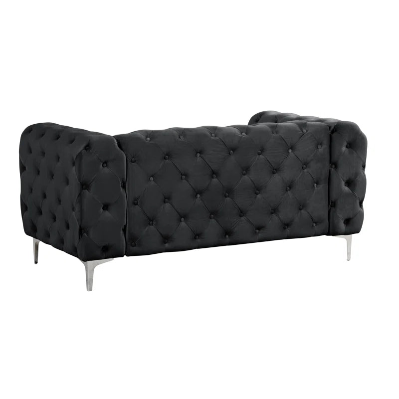 Grafordo 4 - Piece Velvet Living Room Luxury Sofa Set