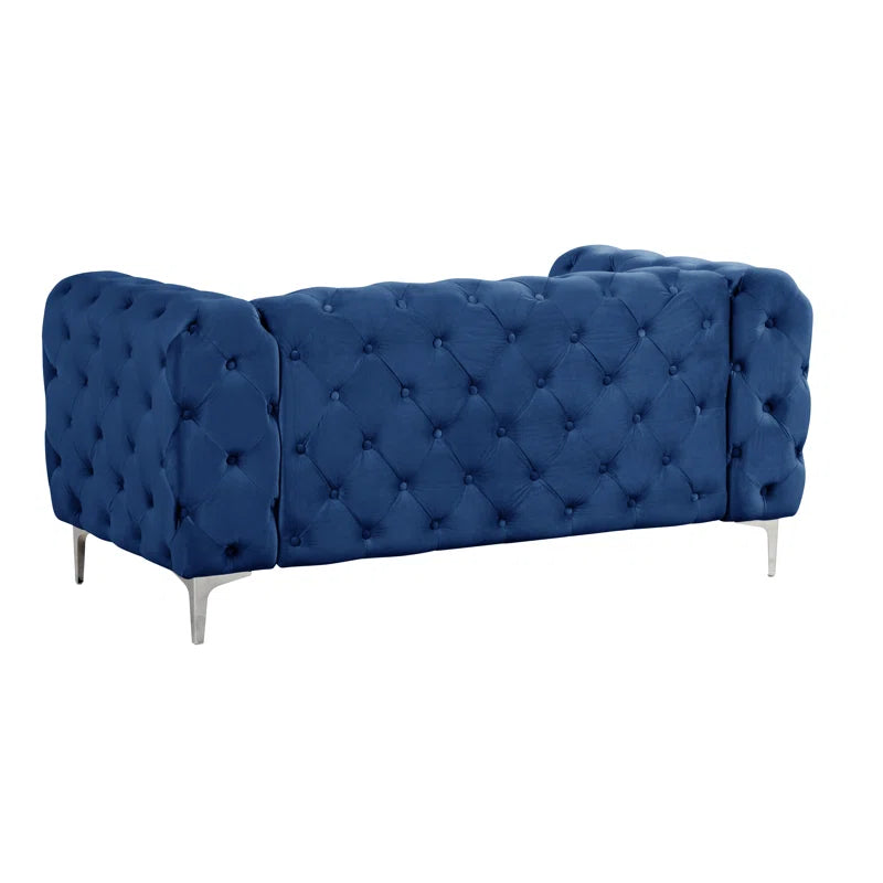 Grafordo 4 - Piece Velvet Living Room Luxury Sofa Set