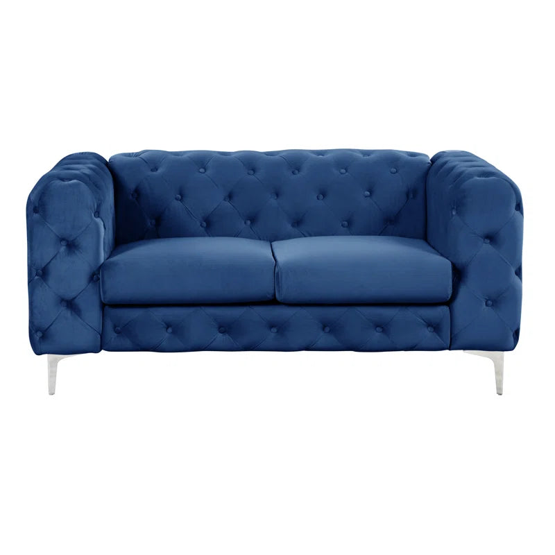 Grafordo 4 - Piece Velvet Living Room Luxury Sofa Set