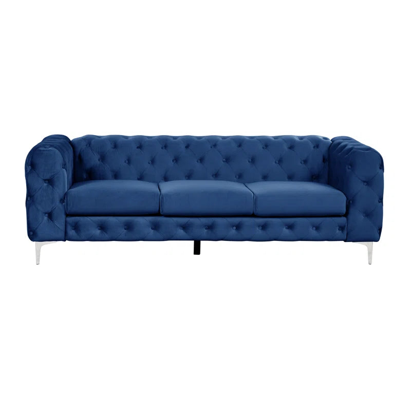 Grafordo 4 - Piece Velvet Living Room Luxury Sofa Set
