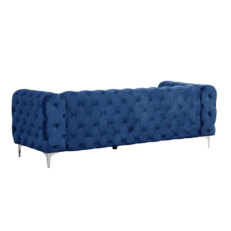 Grafordo 4 - Piece Velvet Living Room Luxury Sofa Set