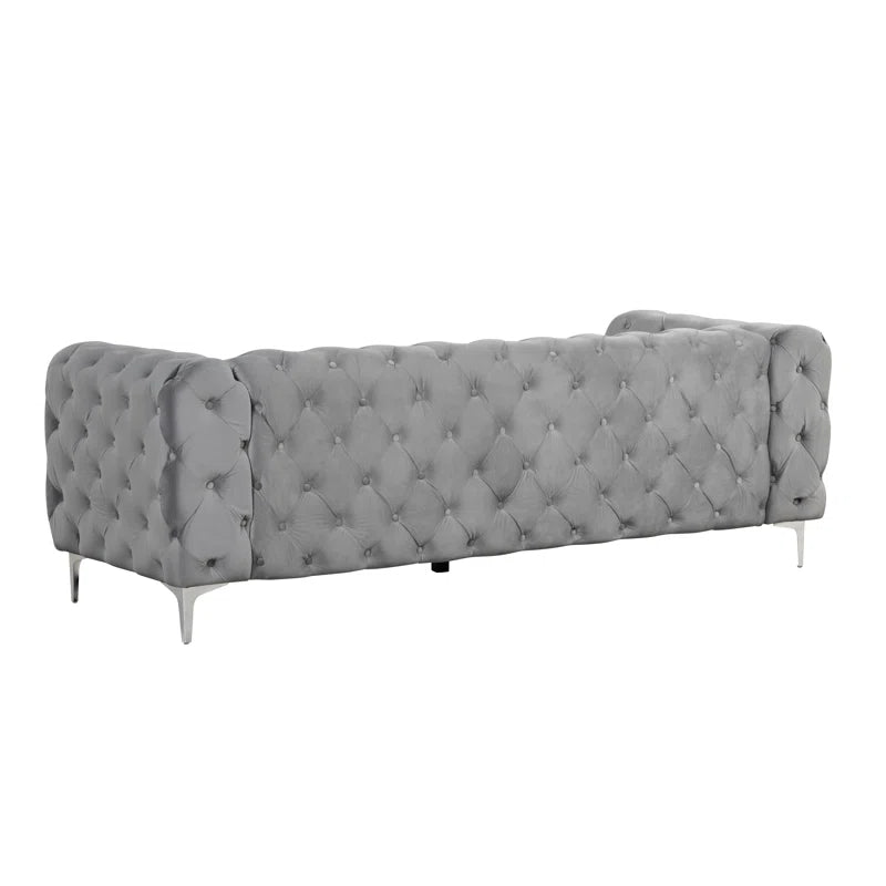 Grafordo 4 - Piece Velvet Living Room Luxury Sofa Set