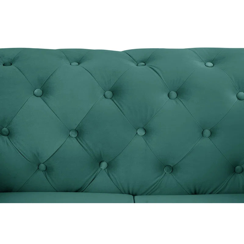 Grafordo 4 - Piece Velvet Living Room Luxury Sofa Set