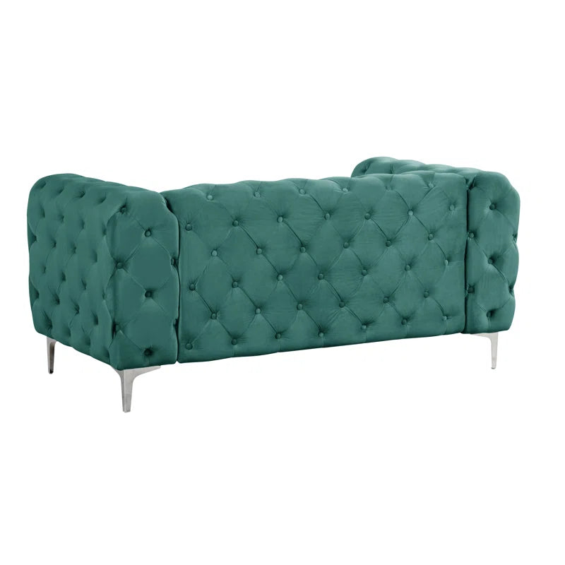 Grafordo 4 - Piece Velvet Living Room Luxury Sofa Set
