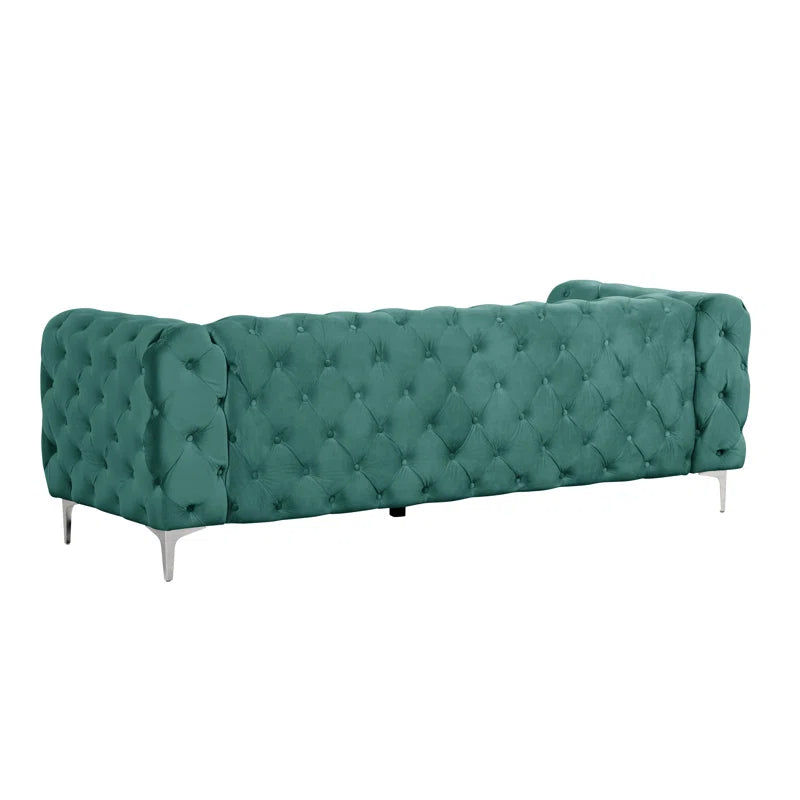 Grafordo 4 - Piece Velvet Living Room Luxury Sofa Set