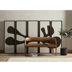 Shelun Modern Upholstered Bench - Wooden Bazar