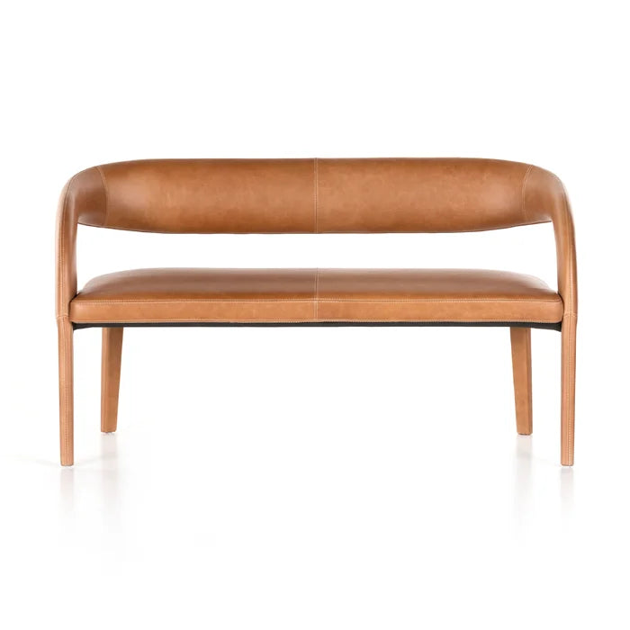 Shelun Modern Upholstered Bench - Wooden Bazar