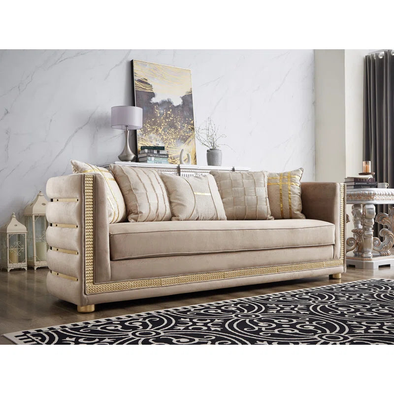 HDZ-9040 – 3PC SOFA SET Luxury Sofa Set