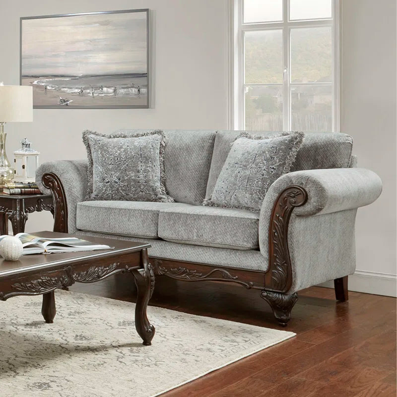 Halimaz 5 - Piece Living Room Luxury Sofa Set