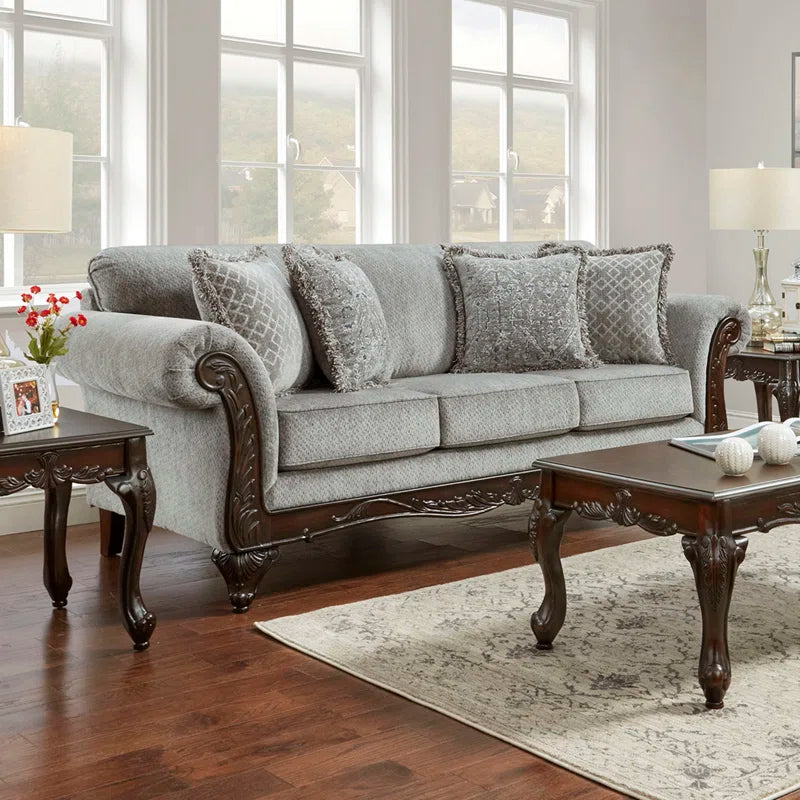 Halimaz 5 - Piece Living Room Luxury Sofa Set