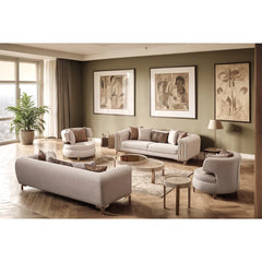 Halonno 5 - Piece Living Room Luxury Sofa Set