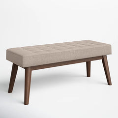 Fawlet Upholstered Bench - Wooden Bazar