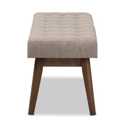 Fawlet Upholstered Bench - Wooden Bazar