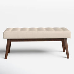 Fawlet Upholstered Bench - Wooden Bazar