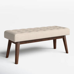 Fawlet Upholstered Bench - Wooden Bazar