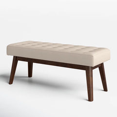 Fawlet Upholstered Bench - Wooden Bazar