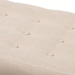 Fawlet Upholstered Bench - Wooden Bazar