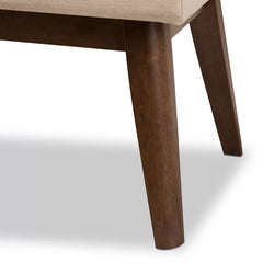 Fawlet Upholstered Bench - Wooden Bazar