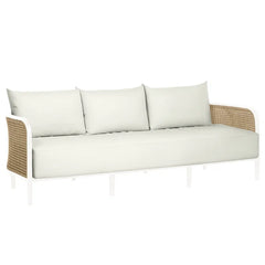 3-Seater Outdoor Patio Sofa – Weatherproof Seating