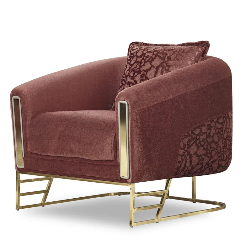 Heinkea 4 - Piece Velvet Living Room Luxury Sofa Set