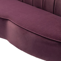 Hendrixo 3 - Piece Velvet Living Room Luxury Sofa Set