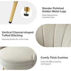 Hendrixo 3 - Piece Velvet Living Room Luxury Sofa Set