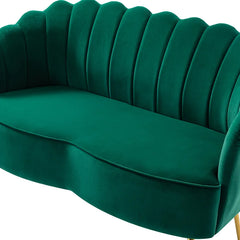 Hendrixo 3 - Piece Velvet Living Room Luxury Sofa Set
