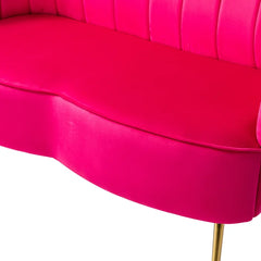 Hendrixo 3 - Piece Velvet Living Room Luxury Sofa Set