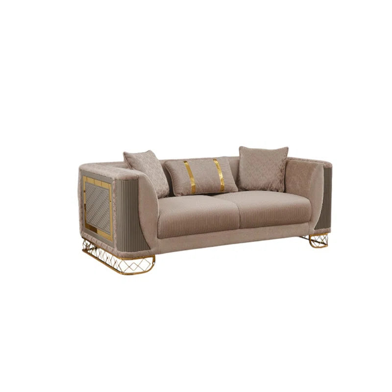 Holentez 3-Piece Sofa Set Luxury Sofa Set