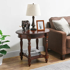 Hughley Solid Wood Side Table, end table Luxurious design