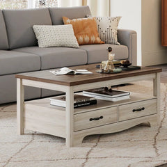 Hulettc Coffee and Center Table with Storage