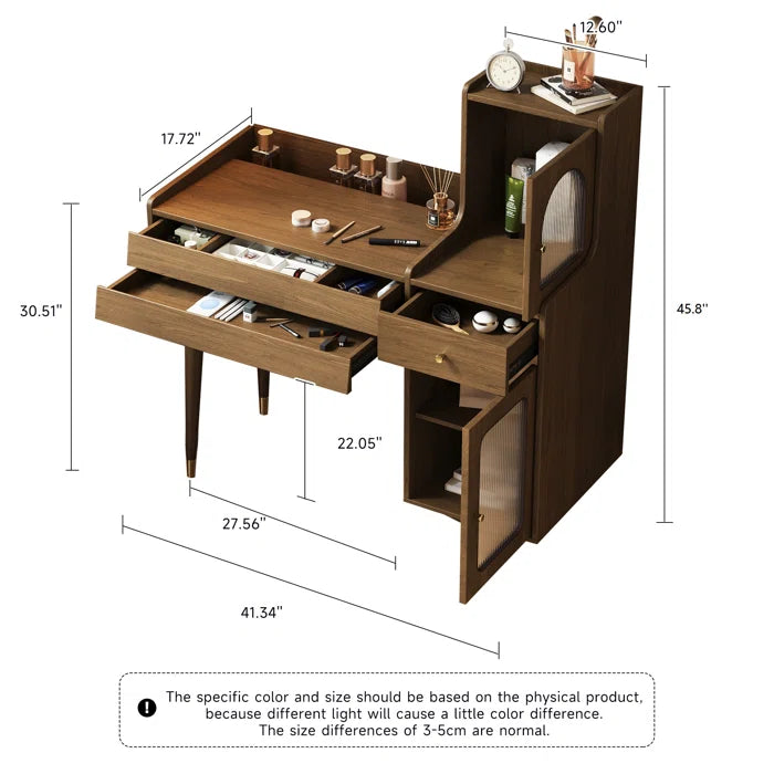 Makeup Vanity - Wooden Bazar
