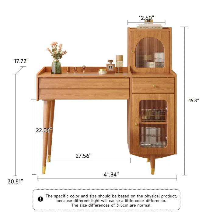 Makeup Vanity - Wooden Bazar