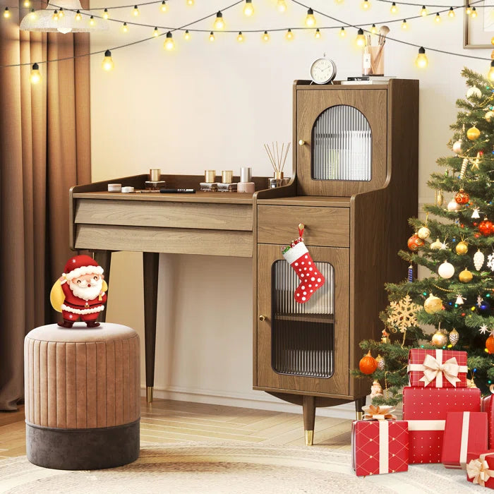 Makeup Vanity - Wooden Bazar