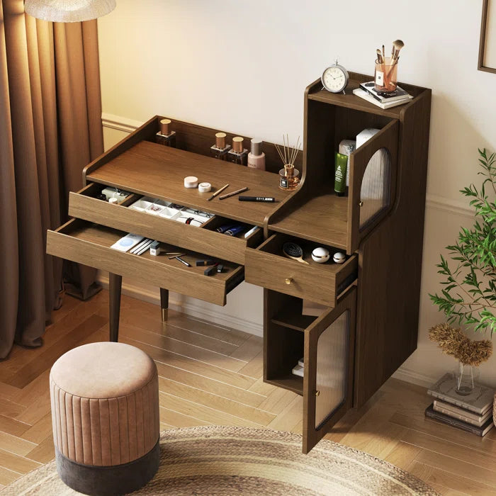 Makeup Vanity - Wooden Bazar