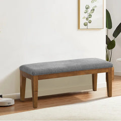 Cherylon Polyester Upholstered Bench - Wooden Bazar