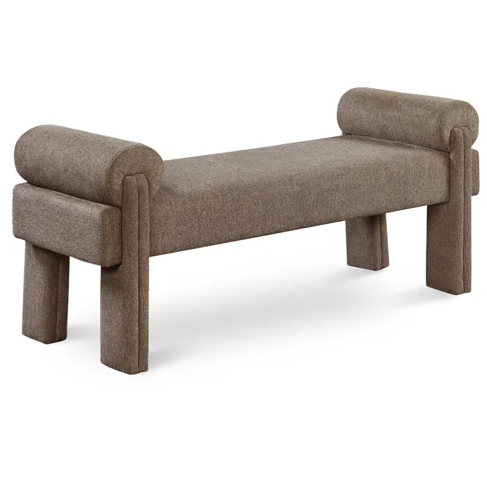 Nazlex Polyester Blend Upholstered Bench