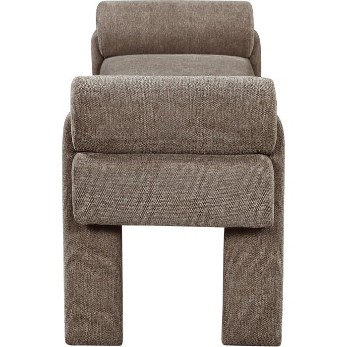 Nazlex Polyester Blend Upholstered Bench