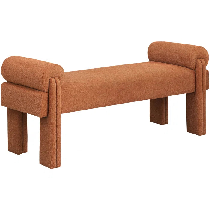 Nazlex Polyester Blend Upholstered Bench