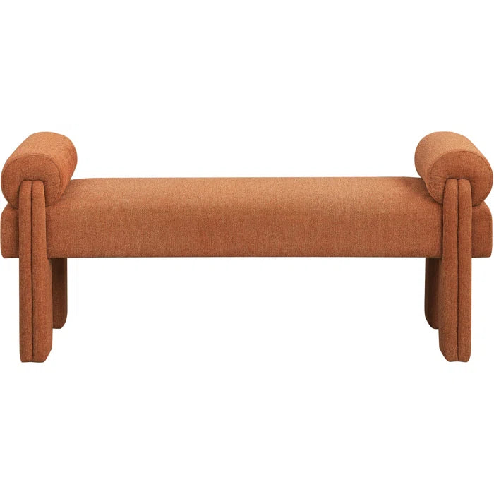 Nazlex Polyester Blend Upholstered Bench