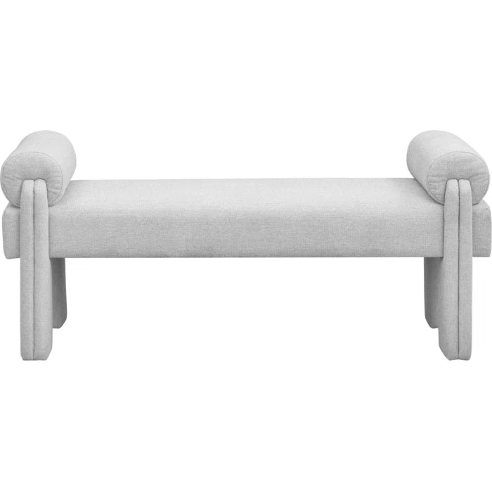 Nazlex Polyester Blend Upholstered Bench