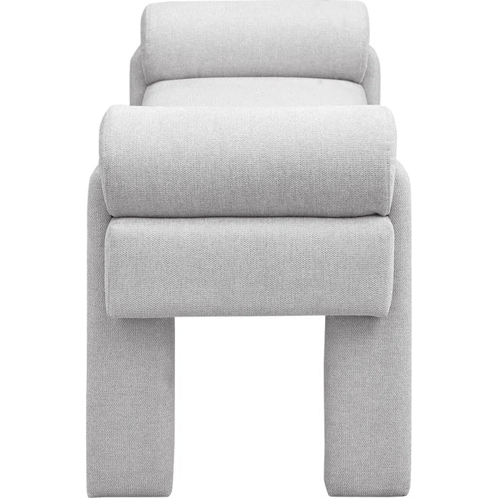 Nazlex Polyester Blend Upholstered Bench