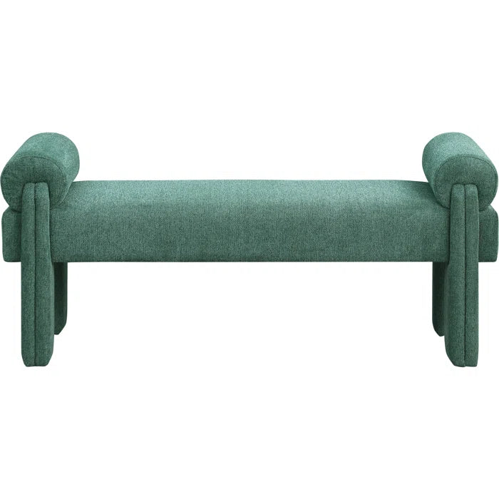 Nazlex Polyester Blend Upholstered Bench