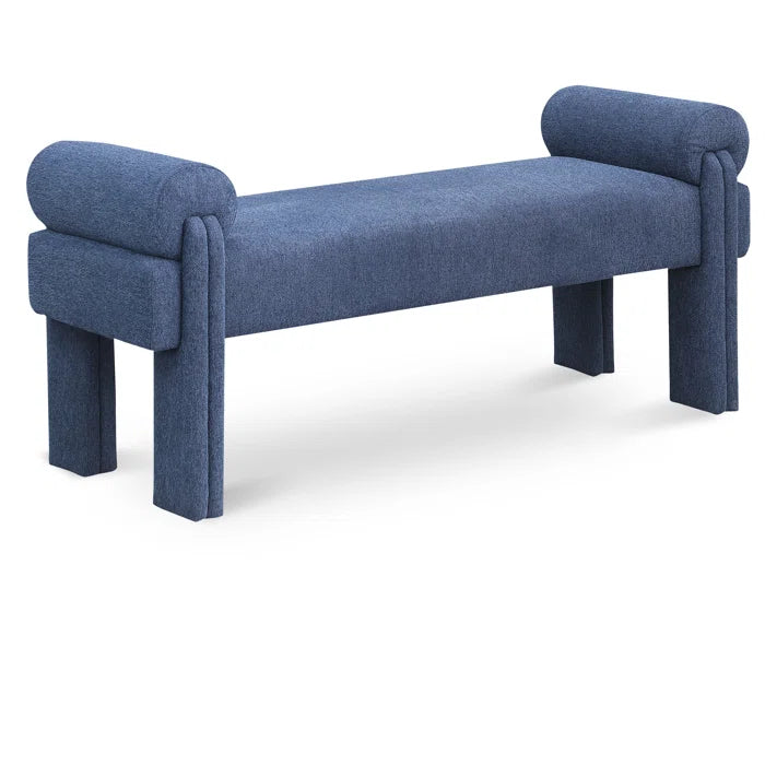 Nazlex Polyester Blend Upholstered Bench