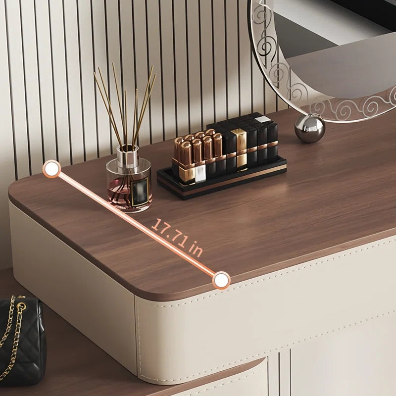 Nestering Minimalist multi-functional dressing table - Wooden Bazar