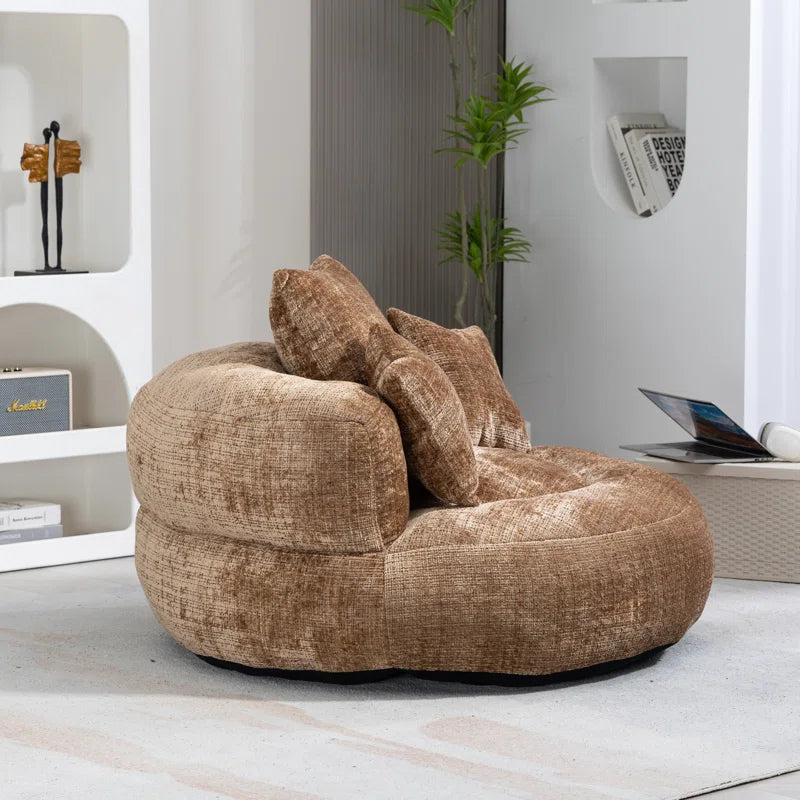 Vanabur  Barrel Chair For Modern Living - Wooden Bazar