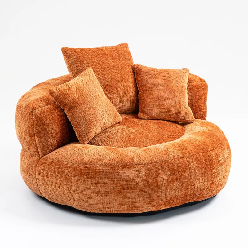 Vanabur  Barrel Chair For Modern Living - Wooden Bazar