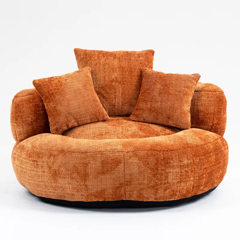 Vanabur  Barrel Chair For Modern Living - Wooden Bazar