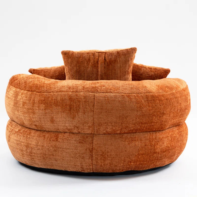 Vanabur  Barrel Chair For Modern Living - Wooden Bazar