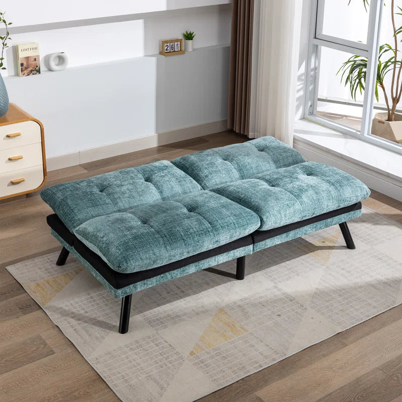 Palkhuni Upholstered Convertible Sofa for Modern Living - Wooden Bazar